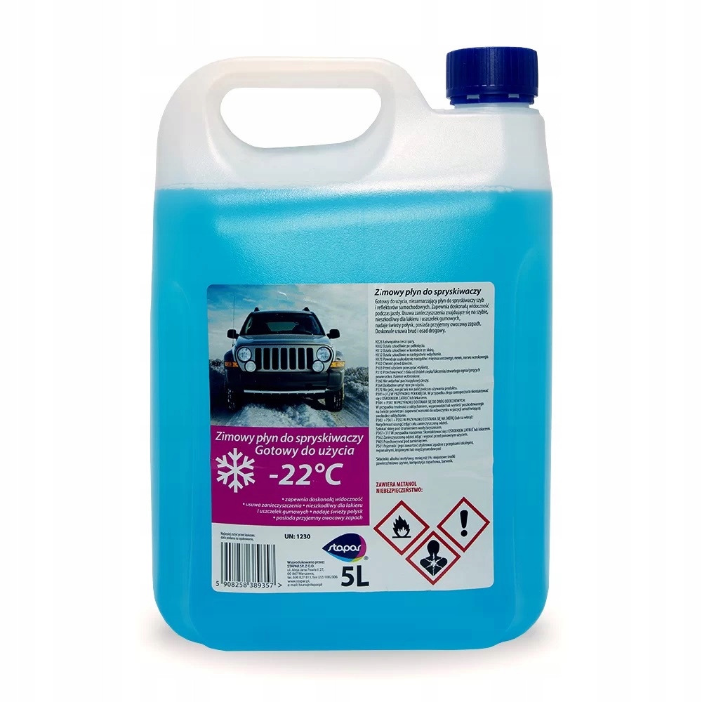 

Na Zimęi Płyn Do Spryskiwaczy 5L -22°C Tylko Firma