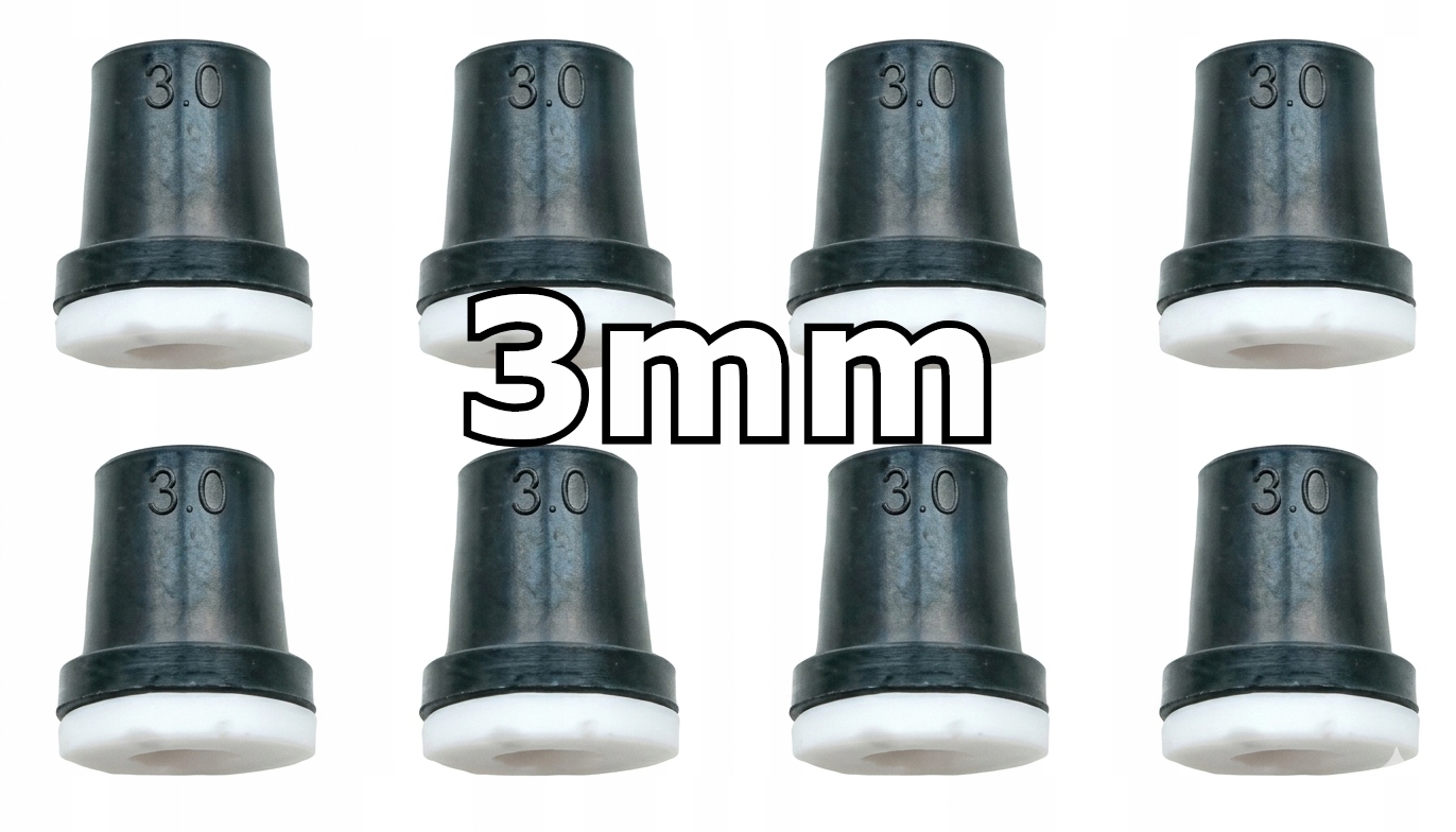 8 x Dysza Ceramiczna 3MM Do Piaskarki Syfonowej 19L 38L 76L Komplet Dysze