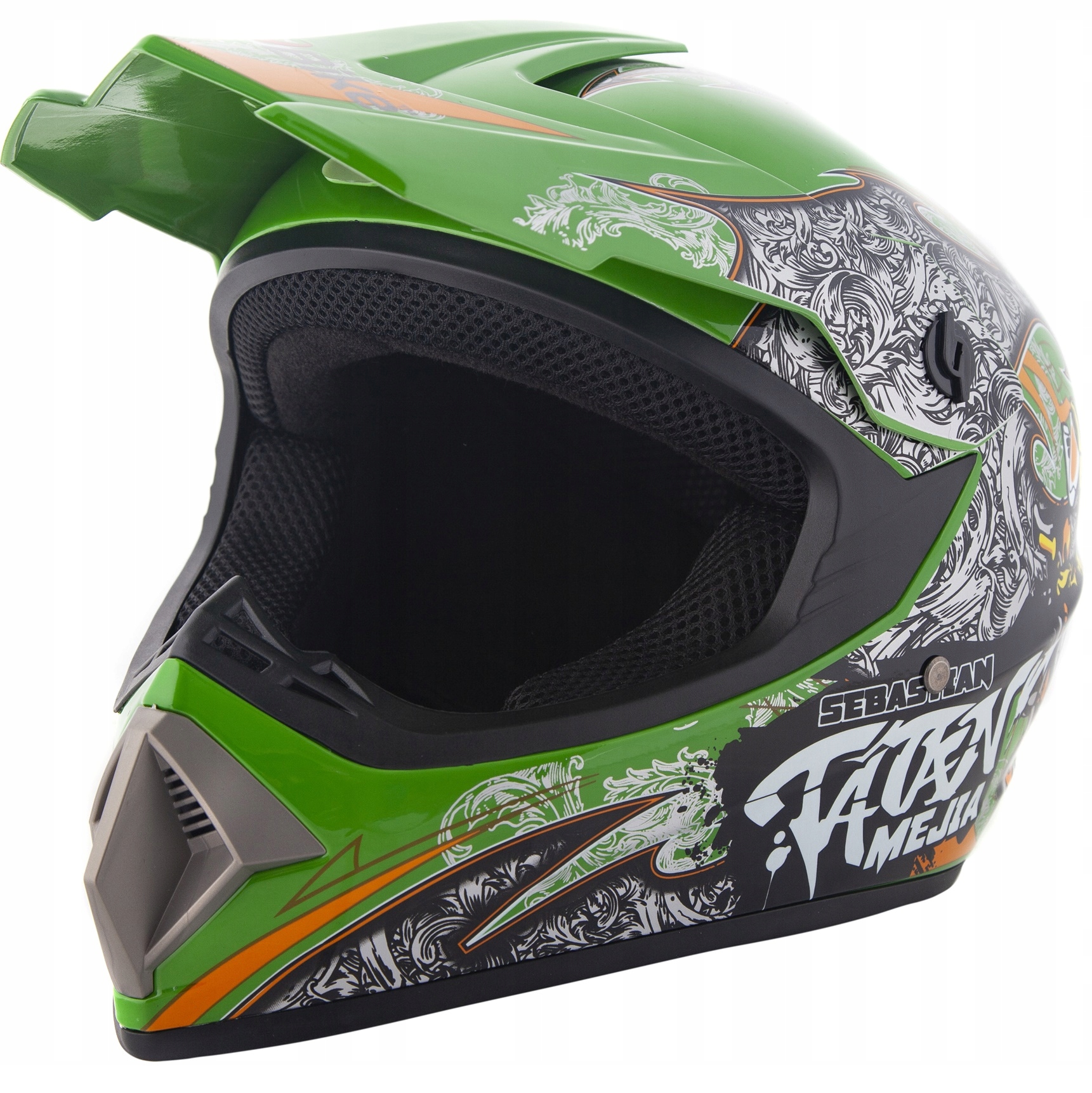 

Kask Crossowy Lekki Na Enduro Quad Atv Cross XL