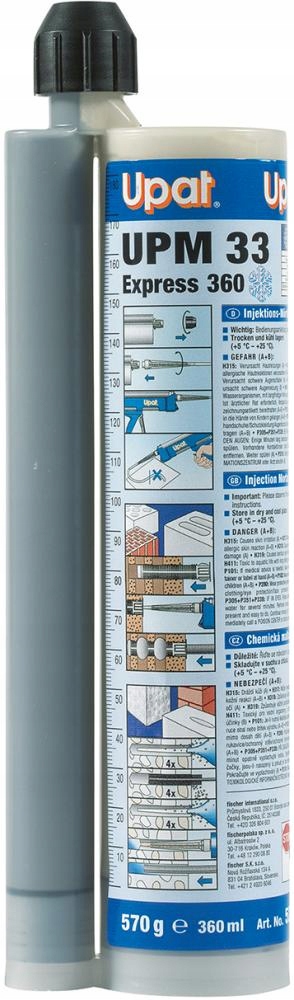 Injekčná malta Upat Upm 33 360ml Express 6 kusov