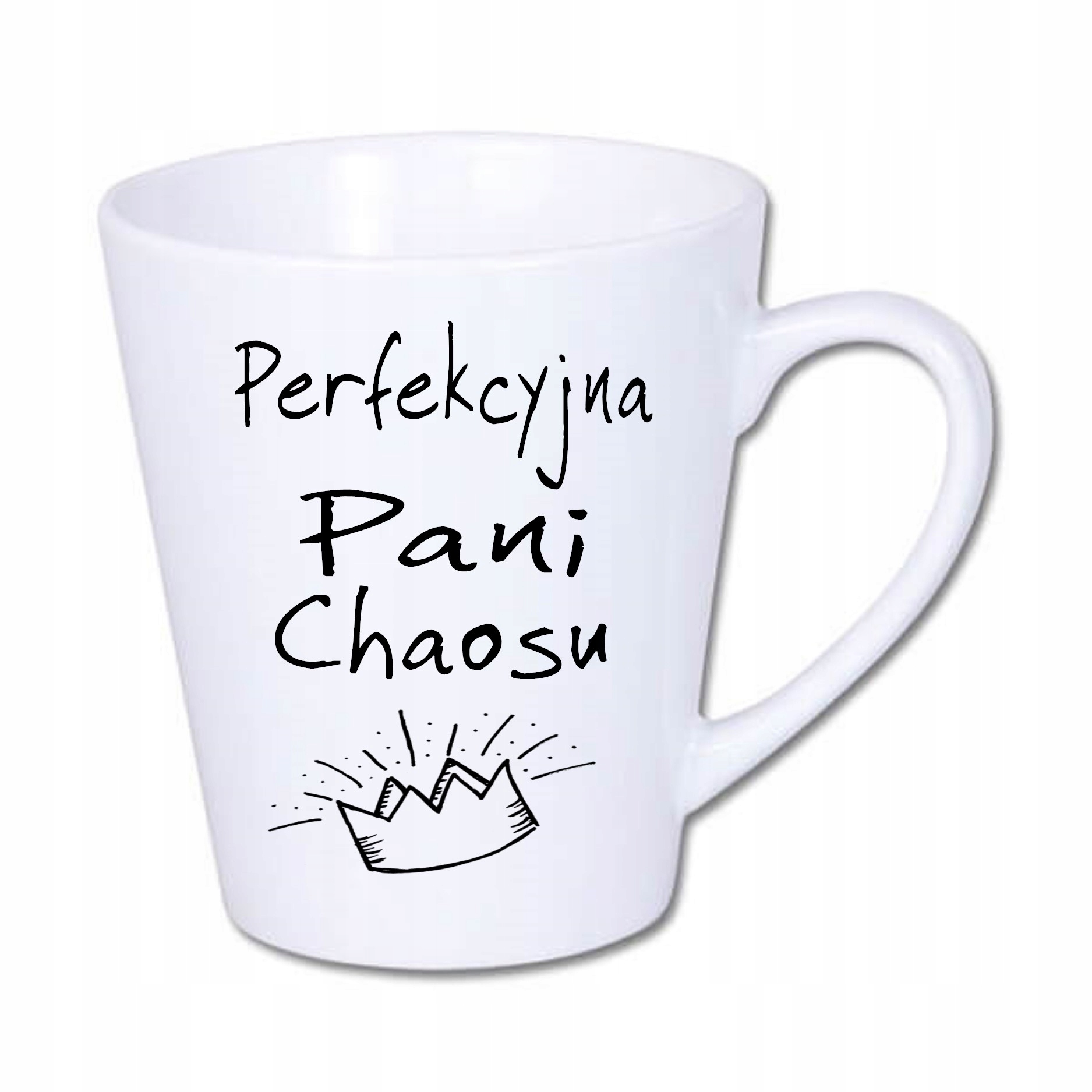 

Kubek latte perfekcyjna pani chaosu