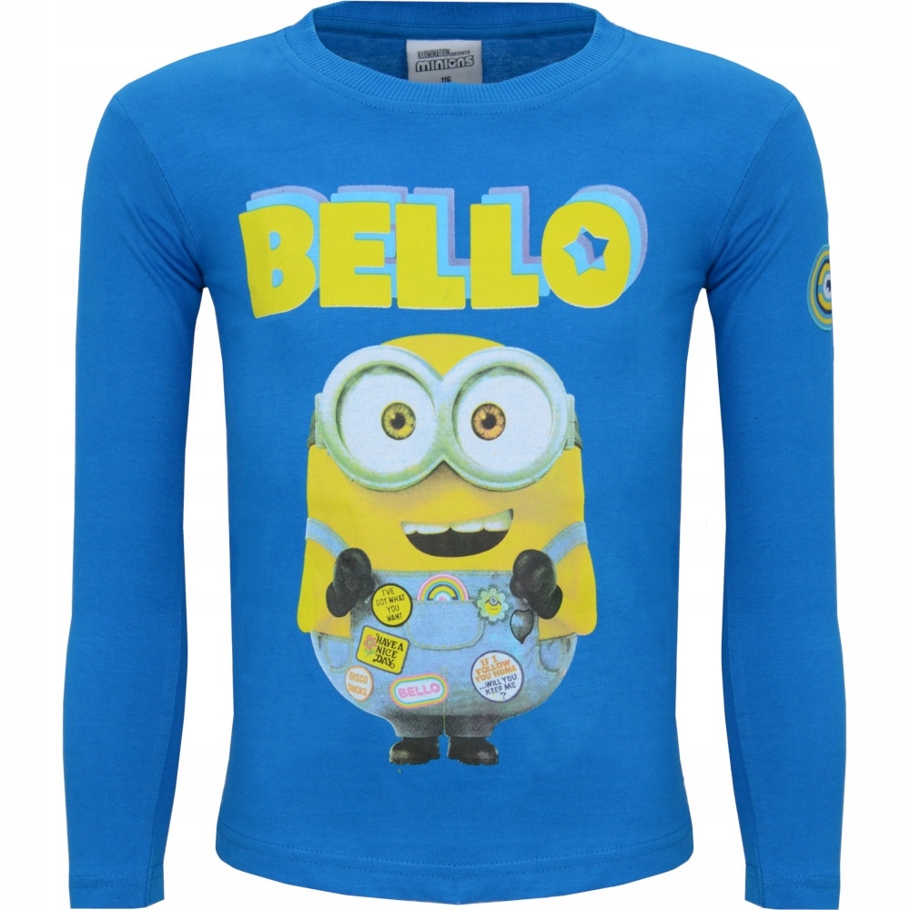 

Bluzka Minionki Bello niebieska 134
