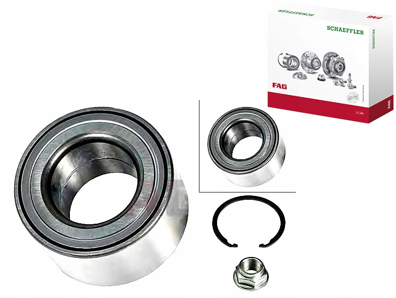 Ložisko Kola Toyota Přední Avensis 03-08 T25 Coroll