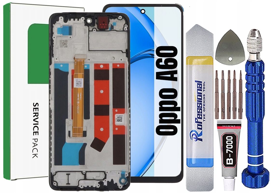 Displej Pro Oppo A60 Originální LCD Obrazovka Rámeček
