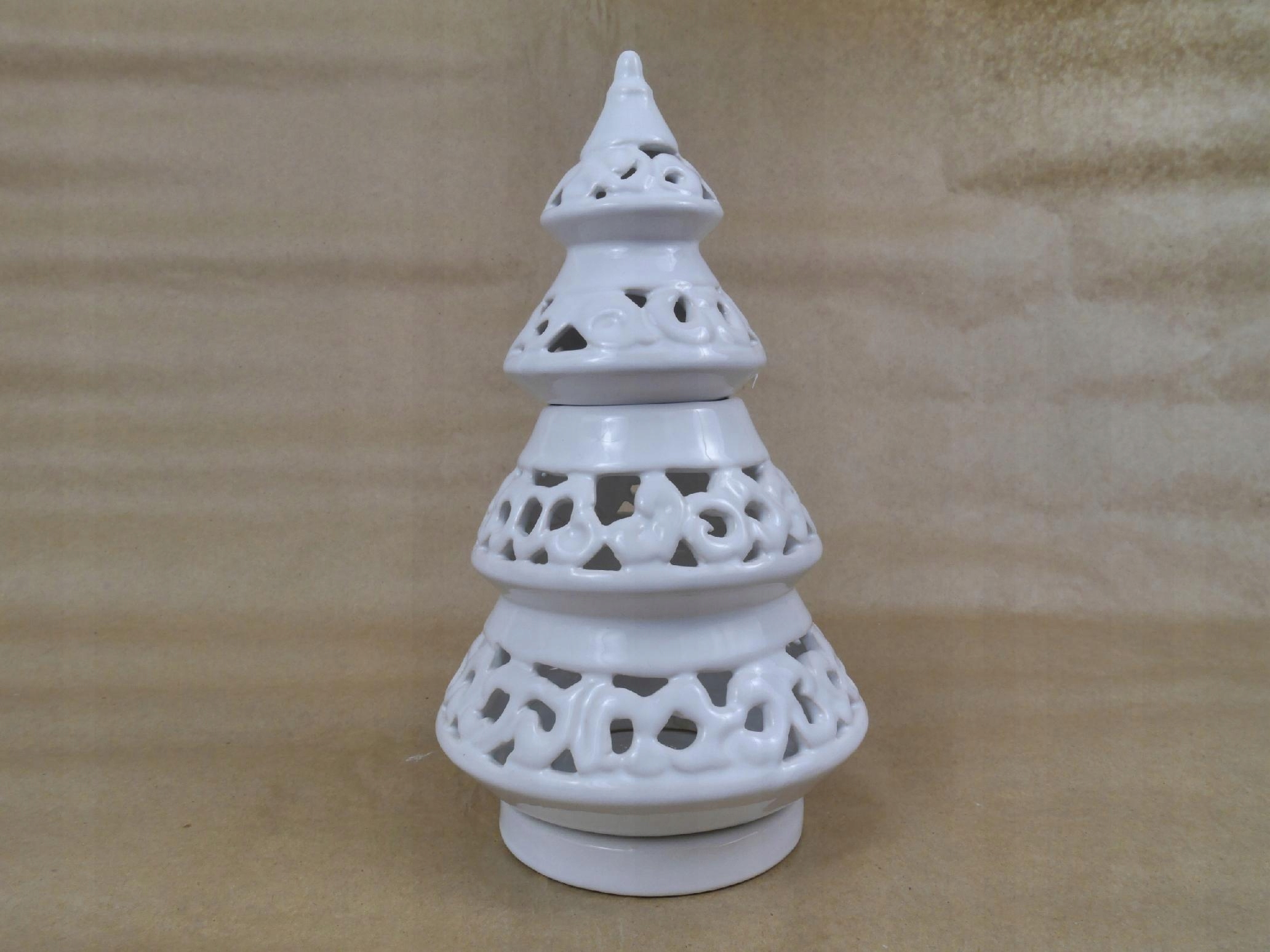 

Ceramiczna lampa aromatyczna ozdoba świąteczna