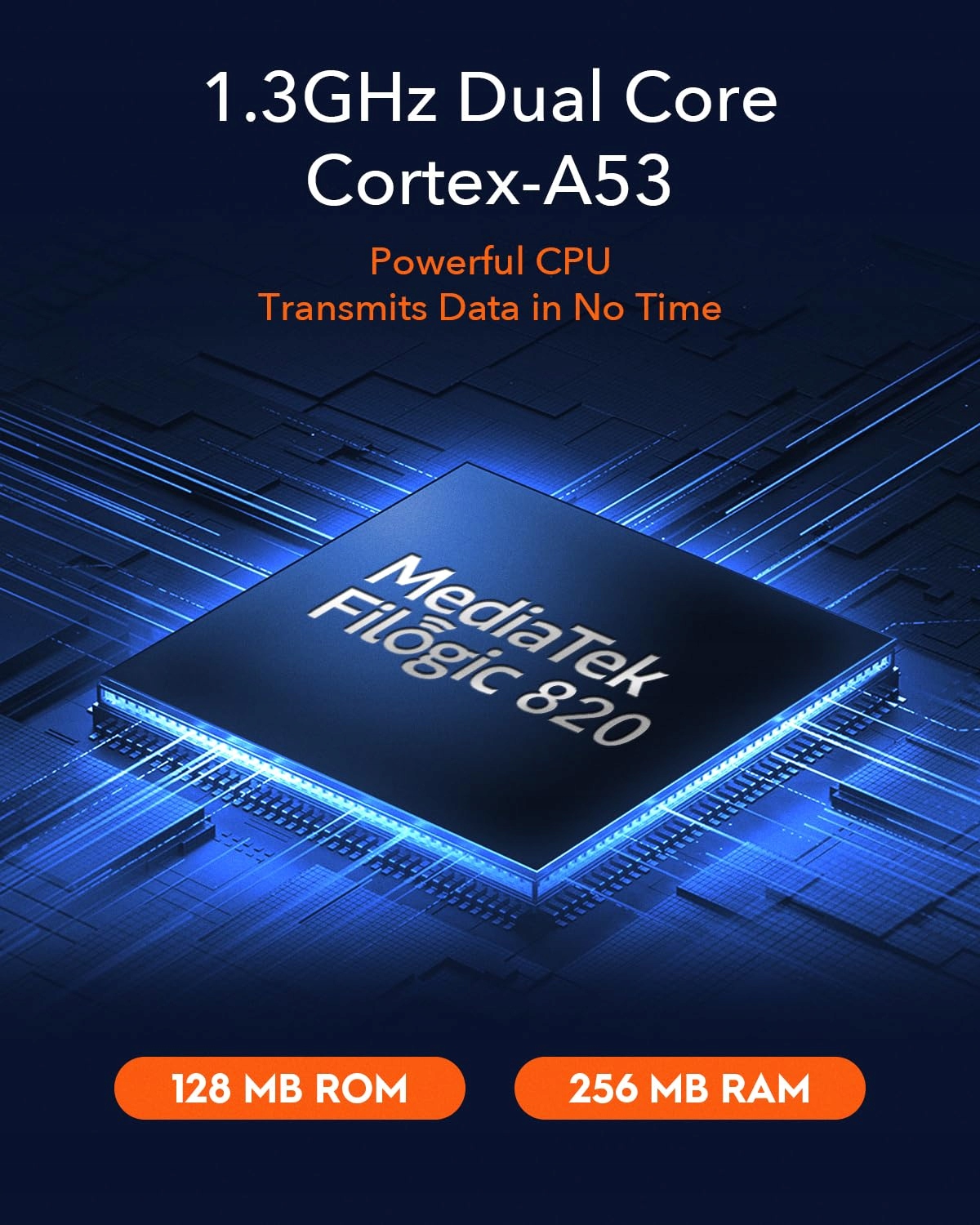 CUDY WR3000S Router WiFi 6 Mesh AX3000 5 Portów Gigabit Ethernet 4 Anteny — miniatura 7