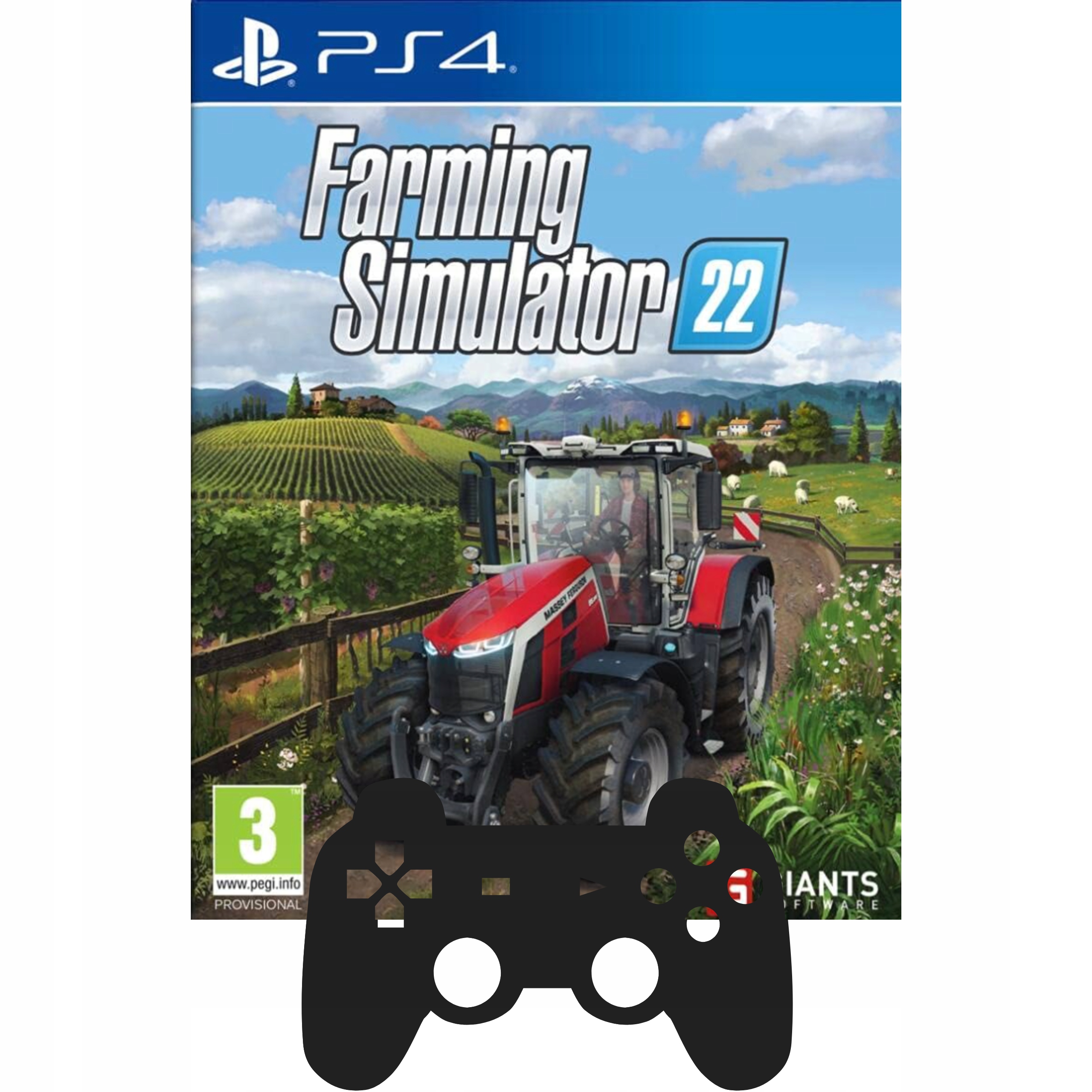 Farming Simulator 22 Na PS4 i PS5 Polska Wersja Na Konsolę Symulator Farmy
