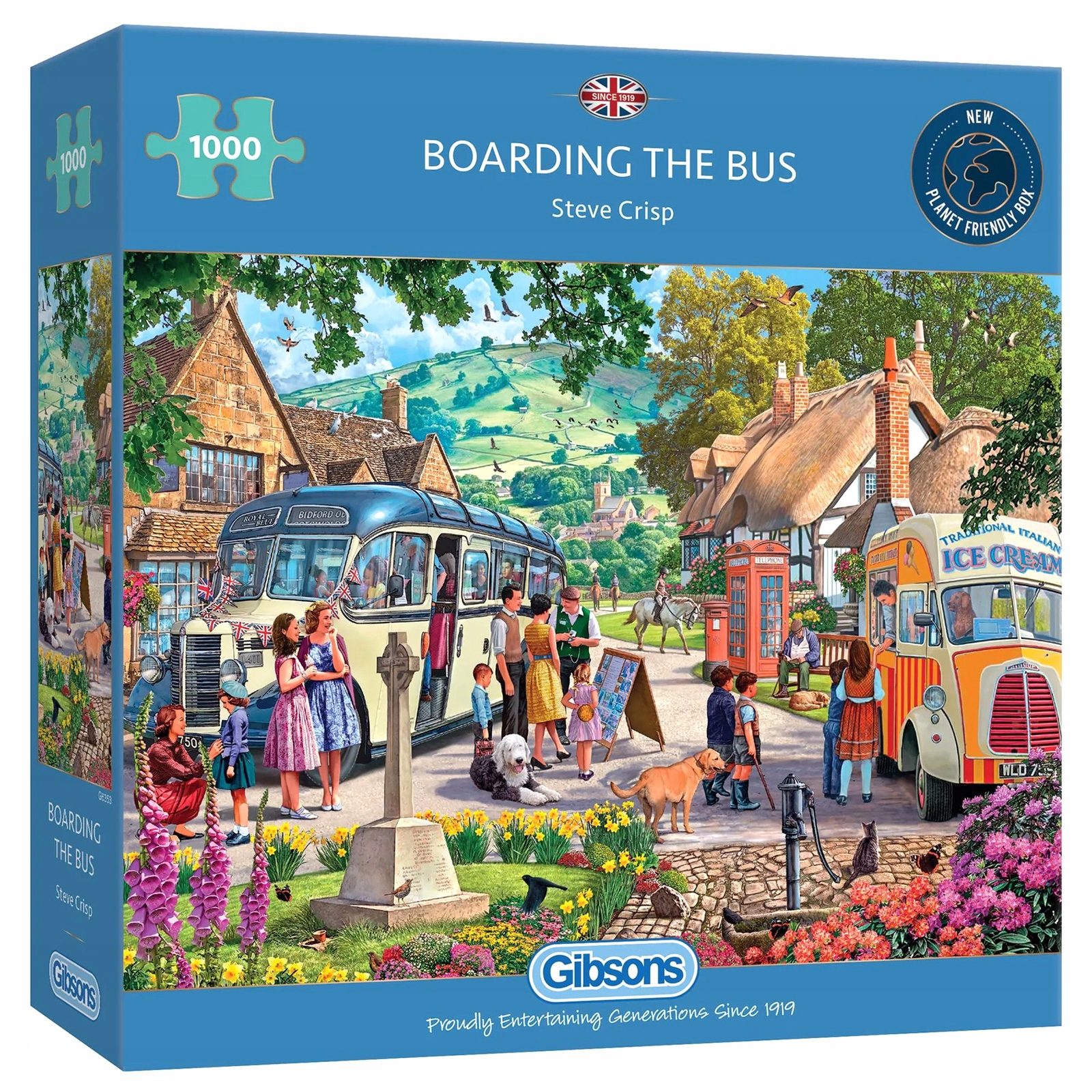 

Gibsons Puzzle 1000 Podróż autobusem