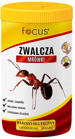 

Focus Granulat Zwalcza Mrówki Solniczka 250 G