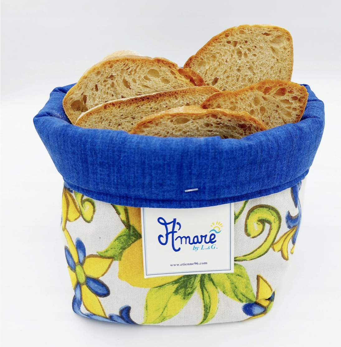 

Kosz na Pieczywo w stylu Włoskim Amalfi 15x15x19