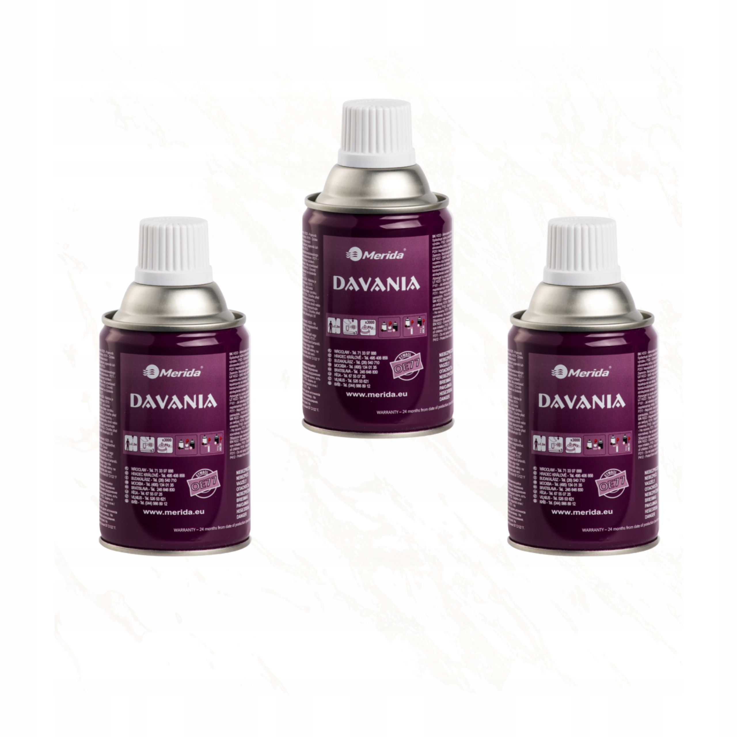 Levně Merida Osvěžovač Vzduchu 3 Kusy Davania OE77