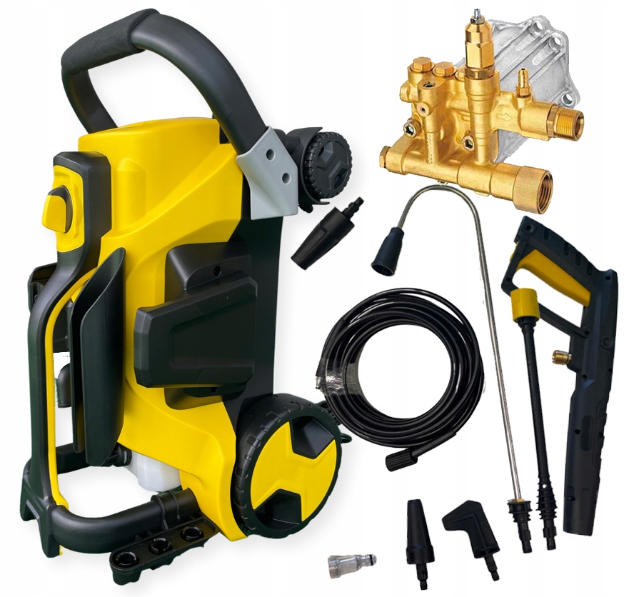 

Myjka Ciśnieniowa Riwall 250BAR Ew Mosiężna Pompa