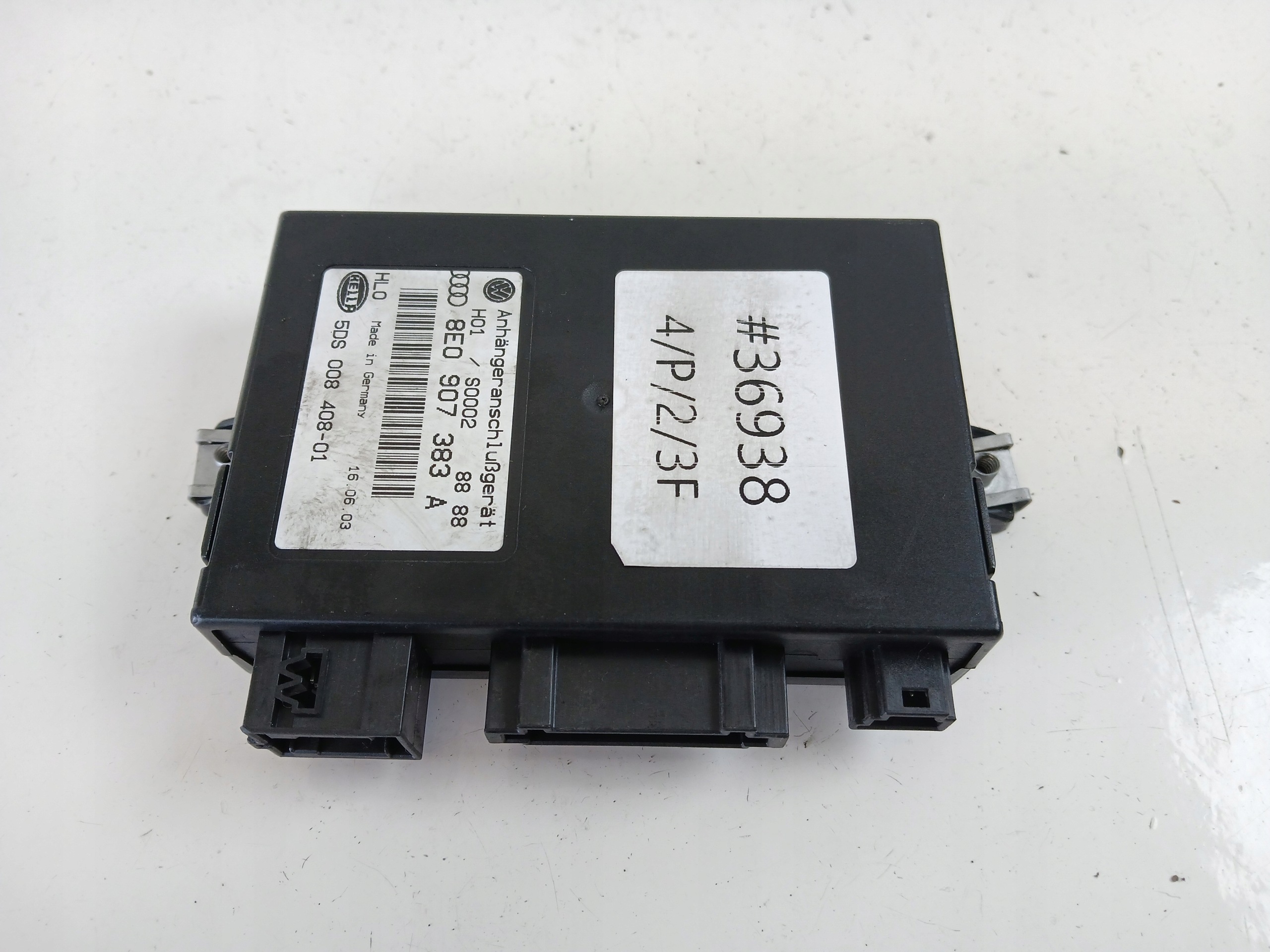 AUDI A4 B6 control unit module HAKA HOLOWNICZEGO 8E0907383A