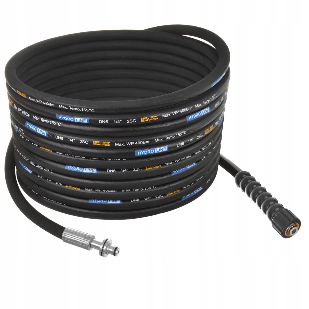 

Wąż 20m DN6 400BAR do Karcher Hd Hds wtyk 11mm prz