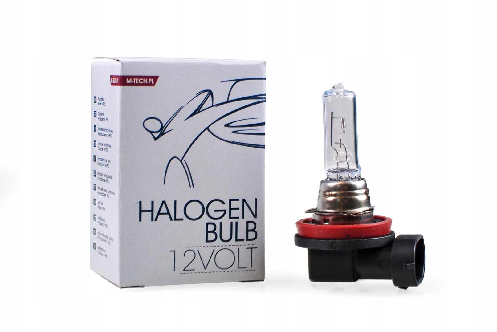 

Żarówka halogenowa M-tech H9 12V 65W PGJ19-5