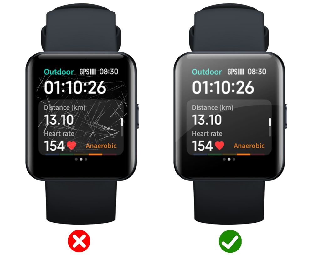 Folia ochronna hydrożelowa do APPLE Watch SE 2022 44mm na ekran 3 sztuki Pasuje do modelu uniwersalne