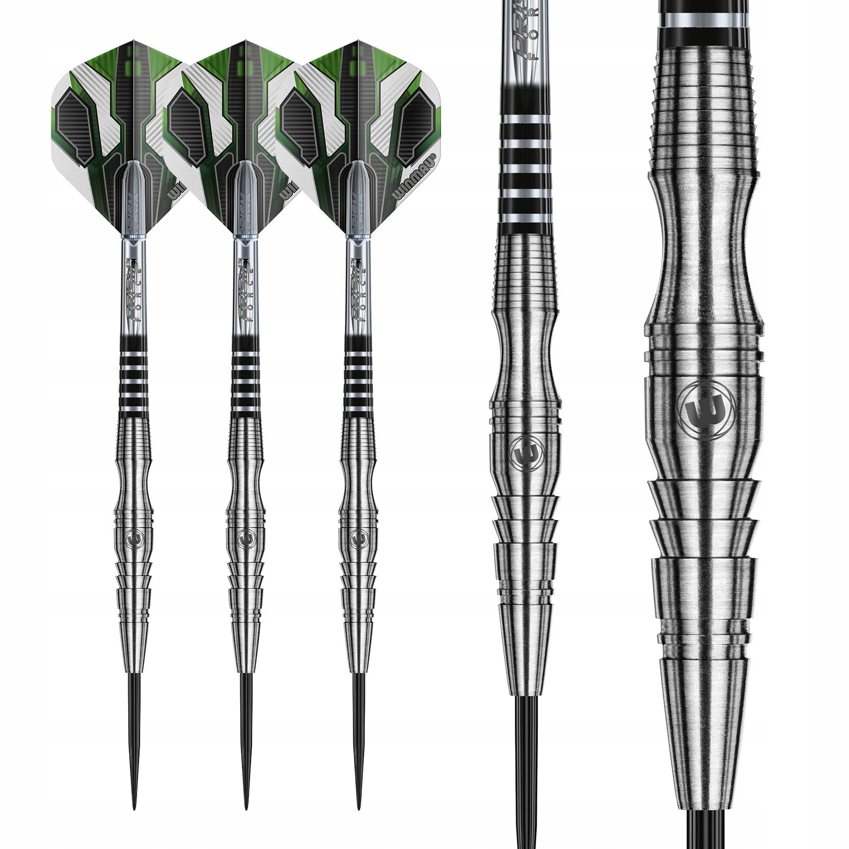 WINMAU Sniper 23g Rzutki Wolframowe Steeltip z Flights i Shaftami — miniatura 6