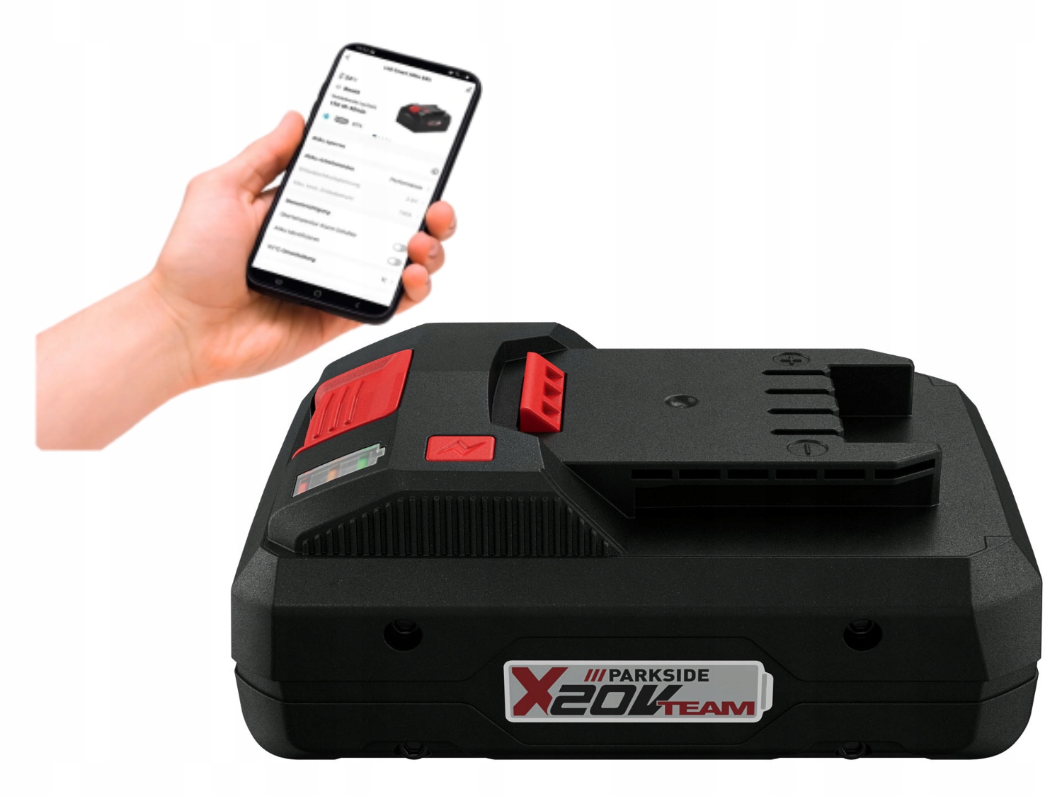 Akumulator Bateria Performance Parkside 4 ah 20v smart Bluetooth Mocna Nowa