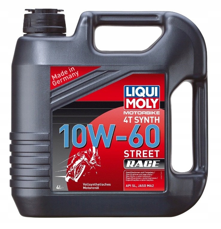 Motorový olej Liqui Moly Motorbike 4T Race 4 l 10W-60 LM 1687