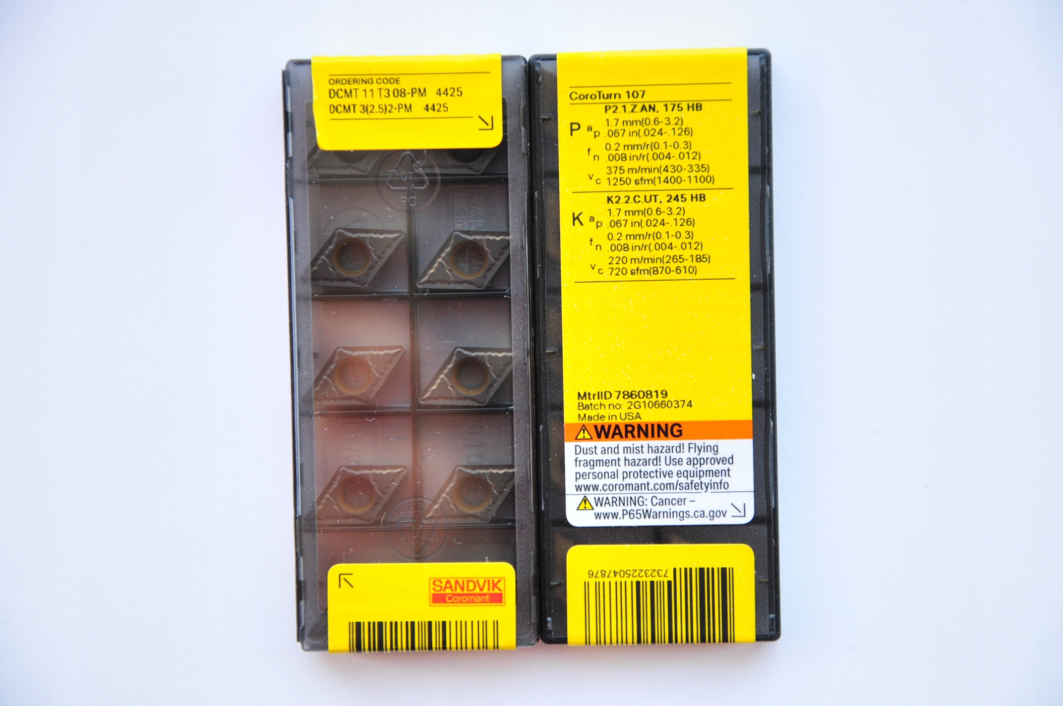 Płytki Sandvik DCMT 11T308-PM 4425 nowe **FV** Marka Sandvik