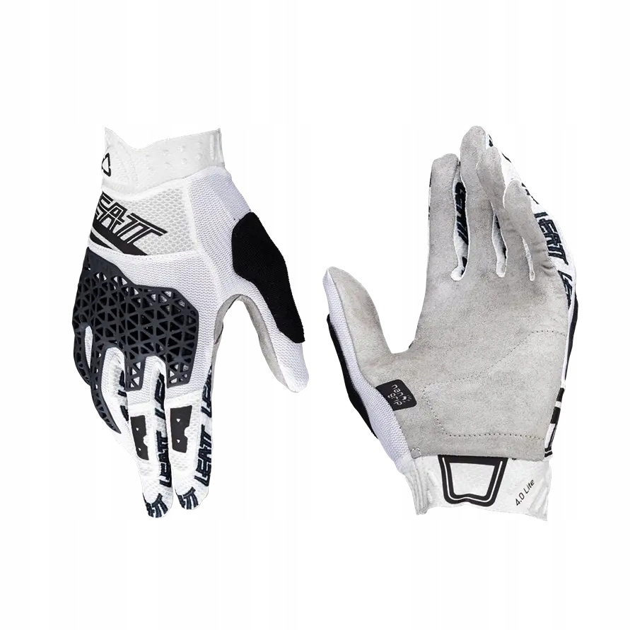 Leatt Rękawice Rowerowe Mtb 4.0 Lite Glove White Kolor Biały/czarny Rozmiar