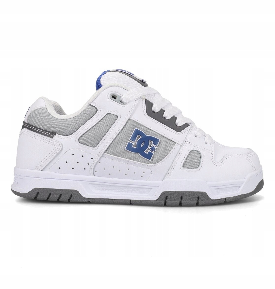 Pánské skate boty DC shoes Stag bílé 113 odolná sportovní obuv 45
