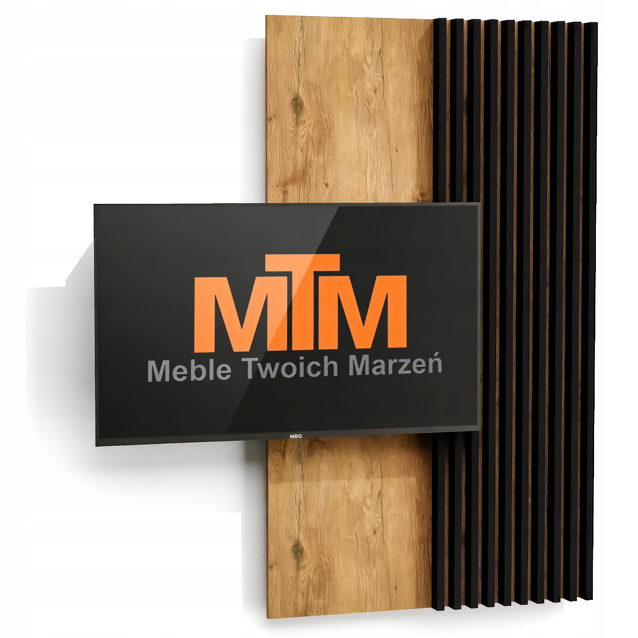 LAMELE NA PŁYCIE 80X138 ŚCIENNE ŚCIANA Z TV DĄB LANCELOT + DĄB LANCELOT EAN (GTIN) 5905204100653