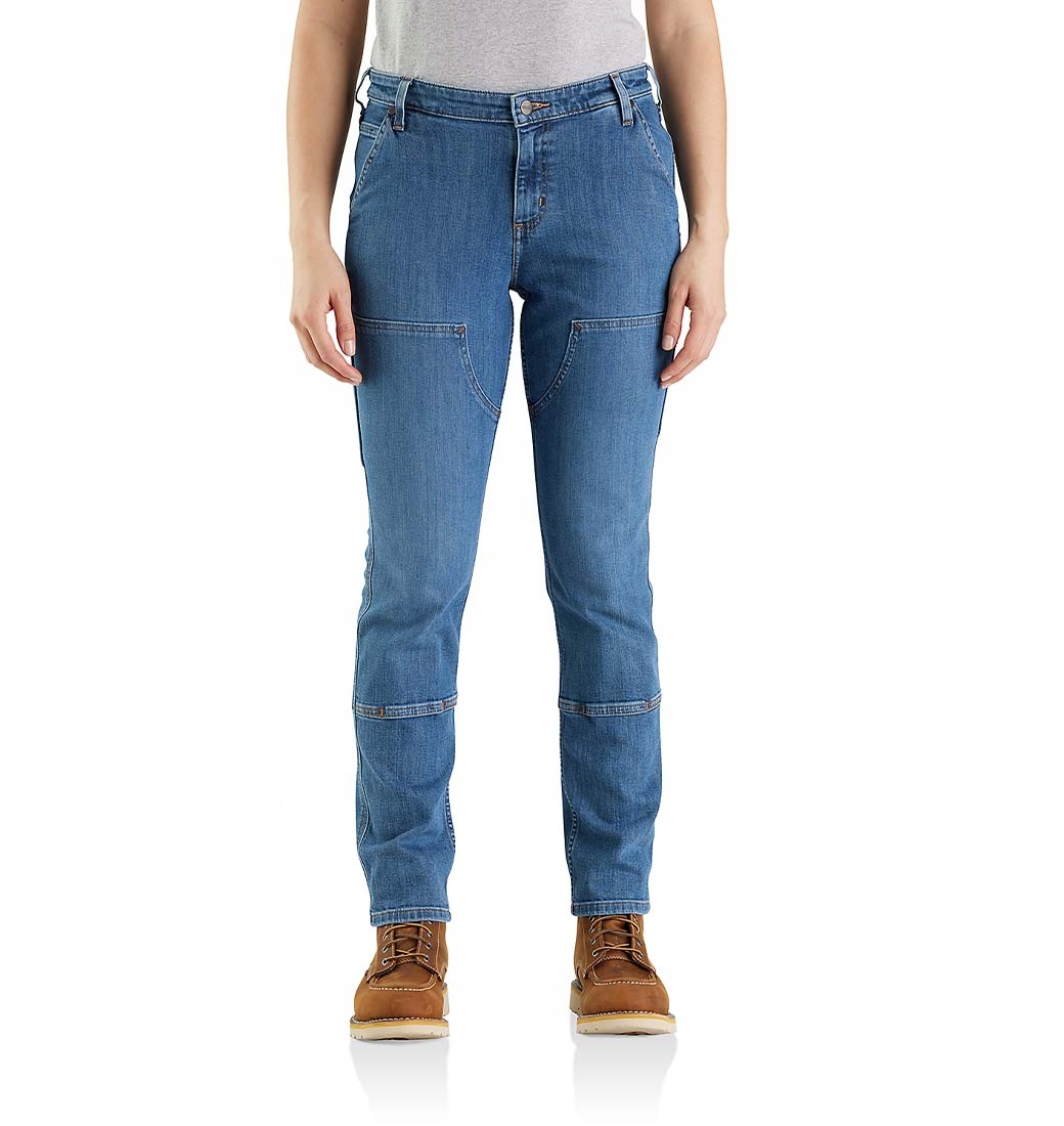 Dámské džíny Rugged Flex Relaxed Fit Double Front Straight