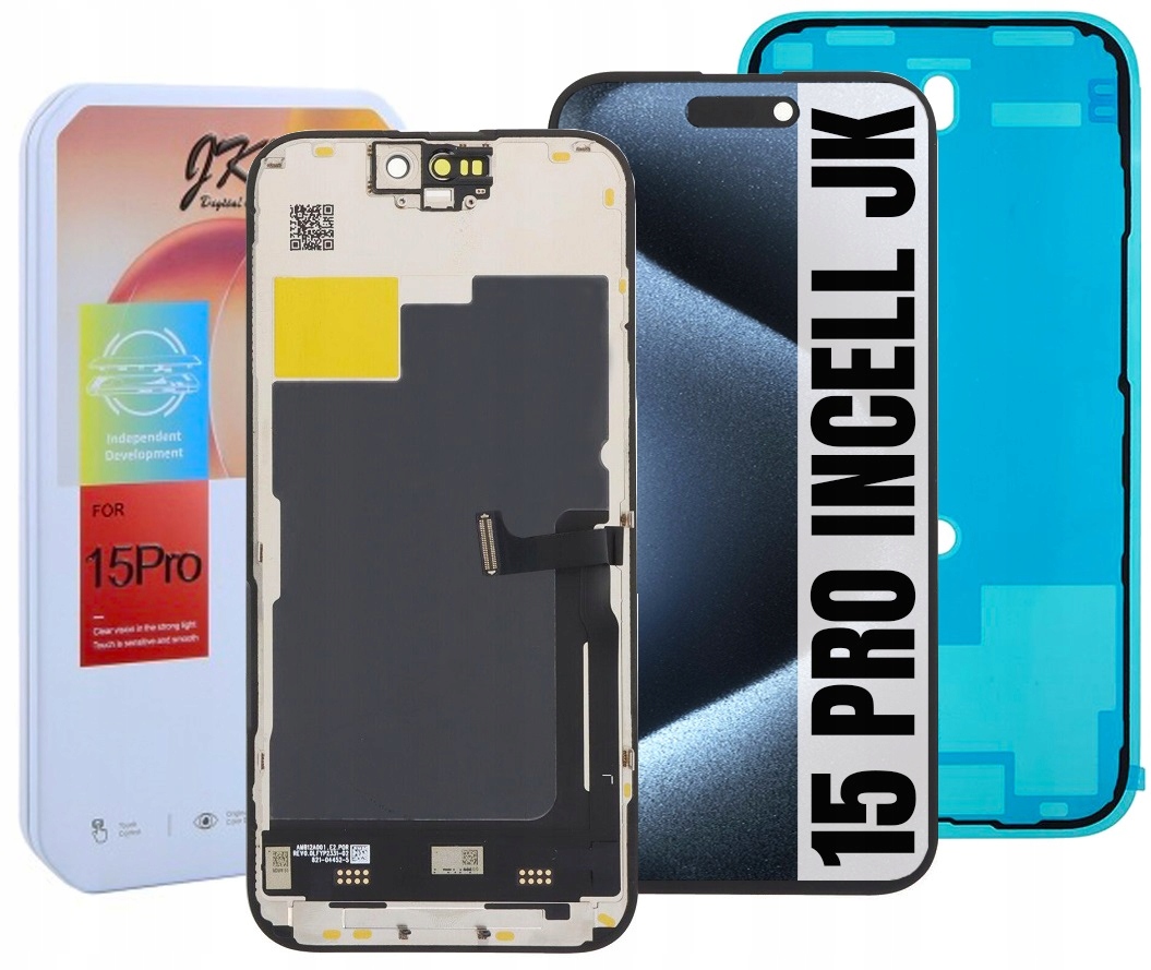Displej Pro Iphone 15 Pro Incell Jk IC LCD Displej Těsnění