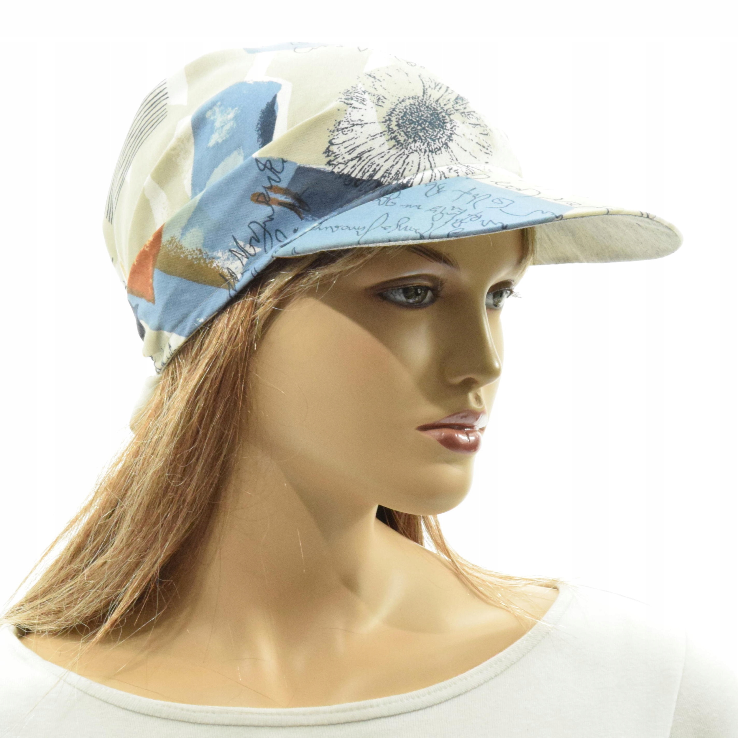 CHUSTA chustka na głowę wiązana damska z daszkiem Kod producenta Chu-6kwsz