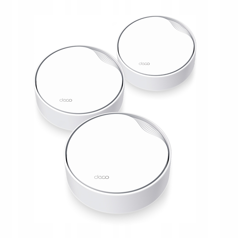 Systém Mesh TP-Link Deco X50-PoE AX3000 WiFi 6 150 zariadení AI-Mesh 3-pack