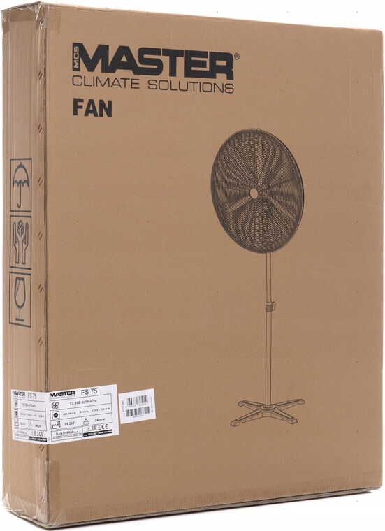 WENTYLATOR MASTER FS 75 Liczba łopatek 3