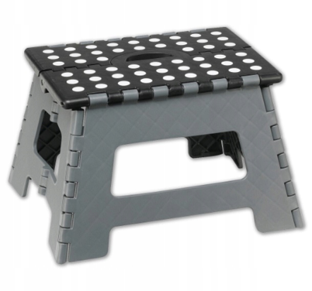 

Stołek Taboret Składany Antypoślizgowy 32cm 150kg