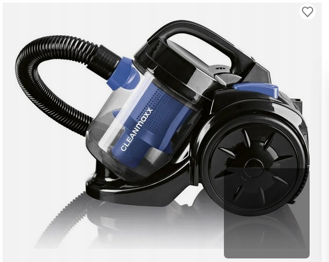 Vysavač CLEANmaxx Multi-Cyklon 800W Bezsáčkový Černo-modrý