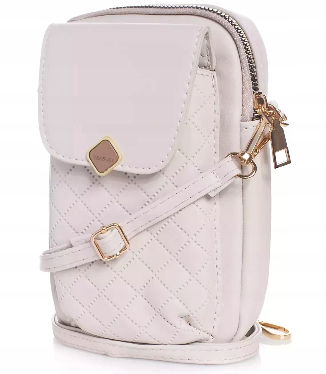 Mini torebka kopertówka portmonetka portfel 2 komory Długi Pasek