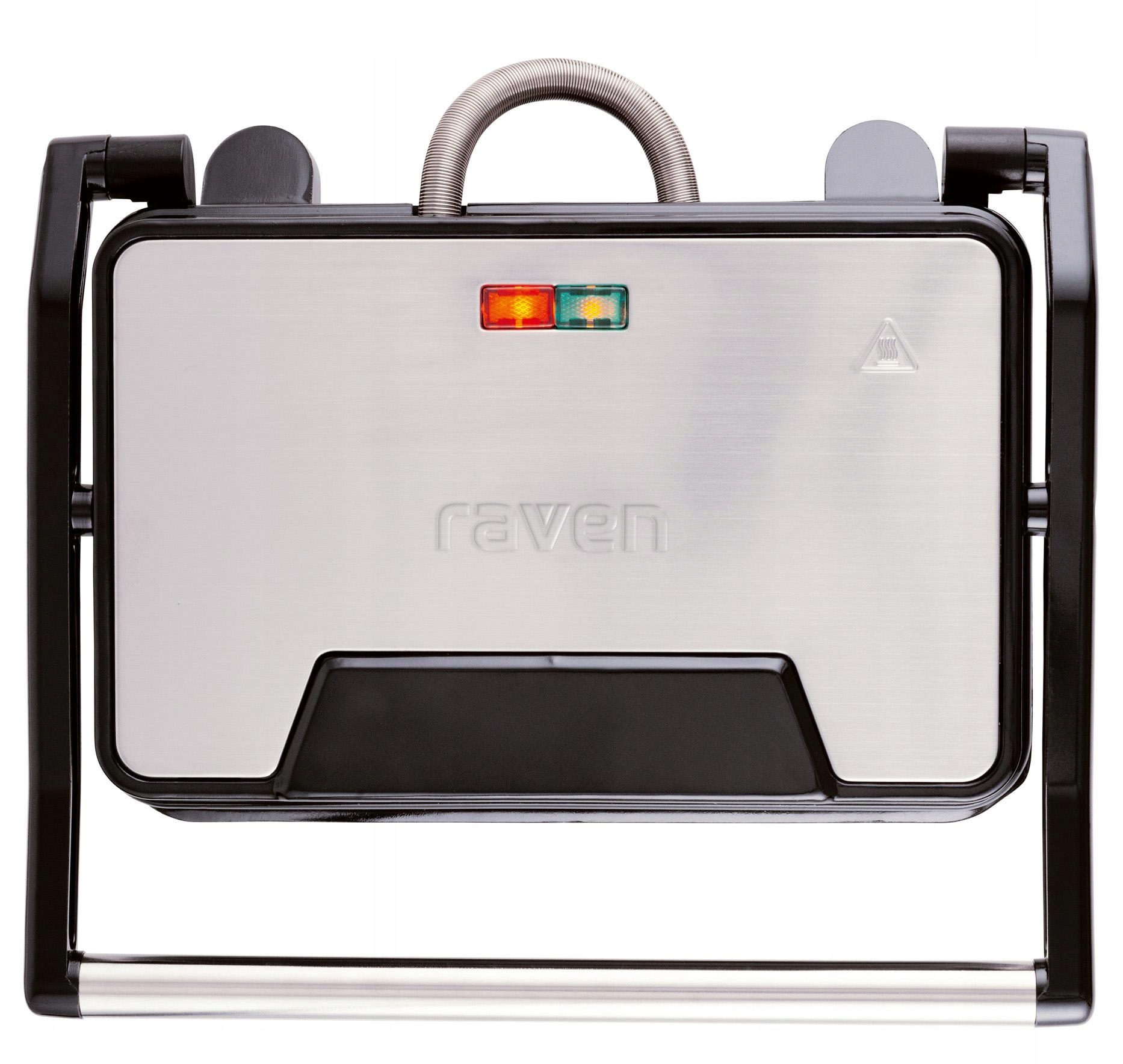 GRILL ELEKTRYCZNY ROZKŁADANY OPIEKACZ 900W TOSTER DO TOSTÓW KANAPEK PANINI