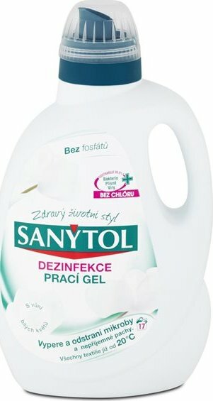Levně Sanytol Dezinfekční prací gel 1650 ml