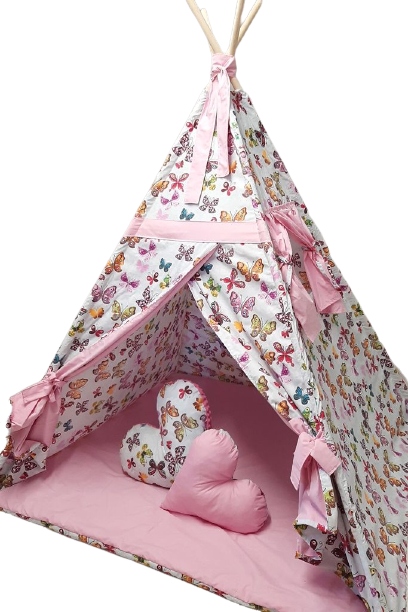 

Namiot Tipi Wigwam Duży Poduszki Mata Stabilizator