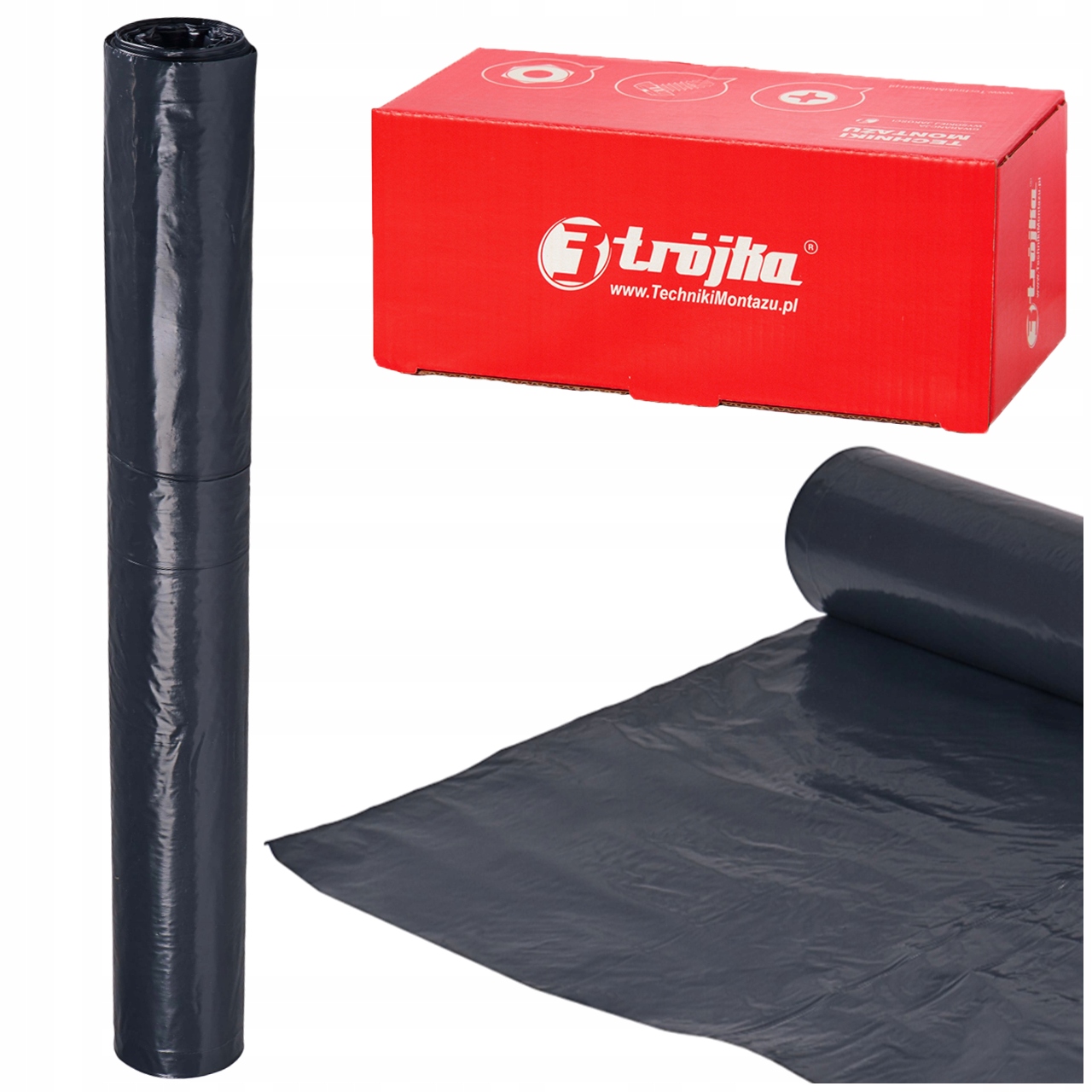 FOLIA 100m2 4x25m IZOLACYJNA BUDOWLANA 0,3 0,30mm