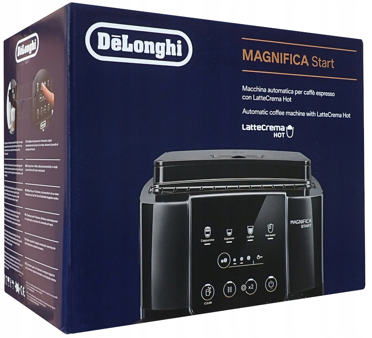 Kávovar Na Espresso Automatický DeLonghi Magnifica Start ECAM220.60.B