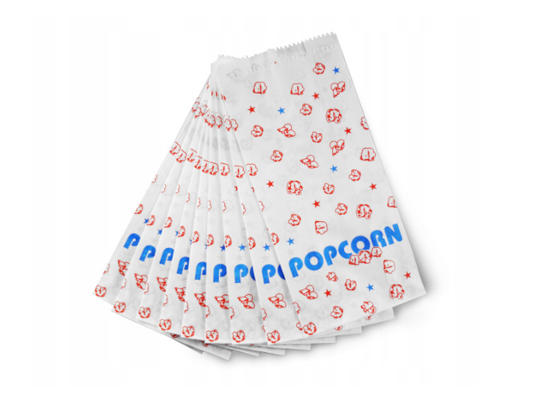 

Torebki na popcorn opakowania małe 200szt.