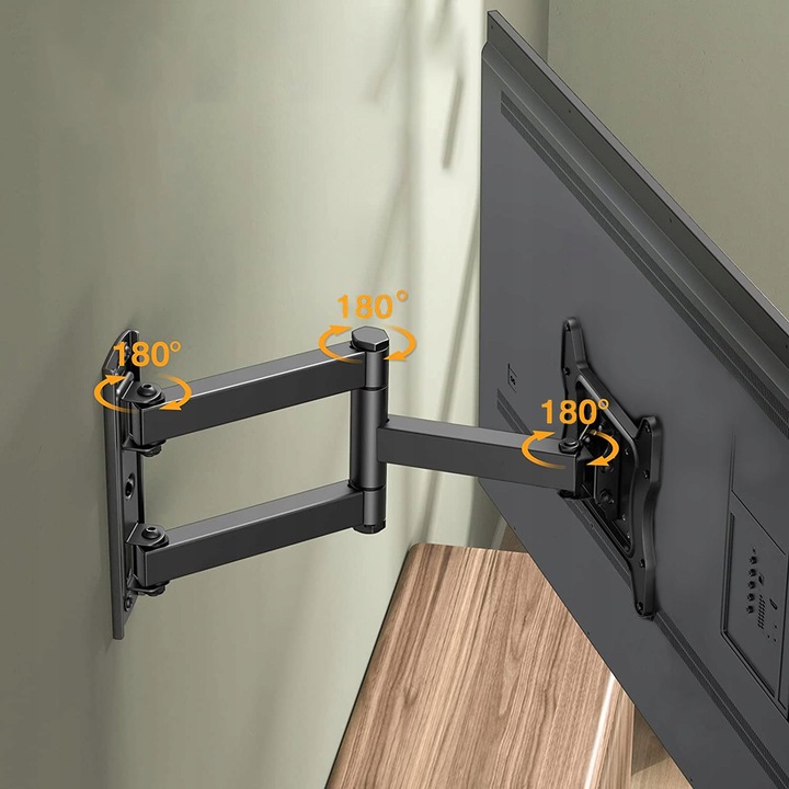 OBROTOWY UCHWYT TELEWIZORA MONITORA WIESZAK TV LCD LED 15-48 Cali Marka KingMount