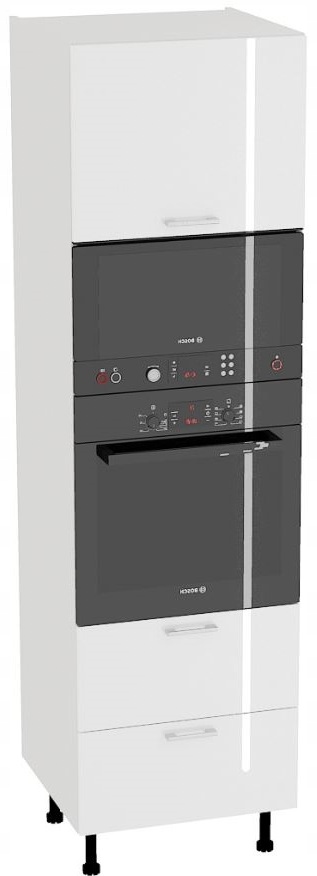 AKSEL BASIC biały połysk b_SWPM_2S_P szafka kuchenna pod piekarnik Kod producenta ABBPb_SWPM_2S_P