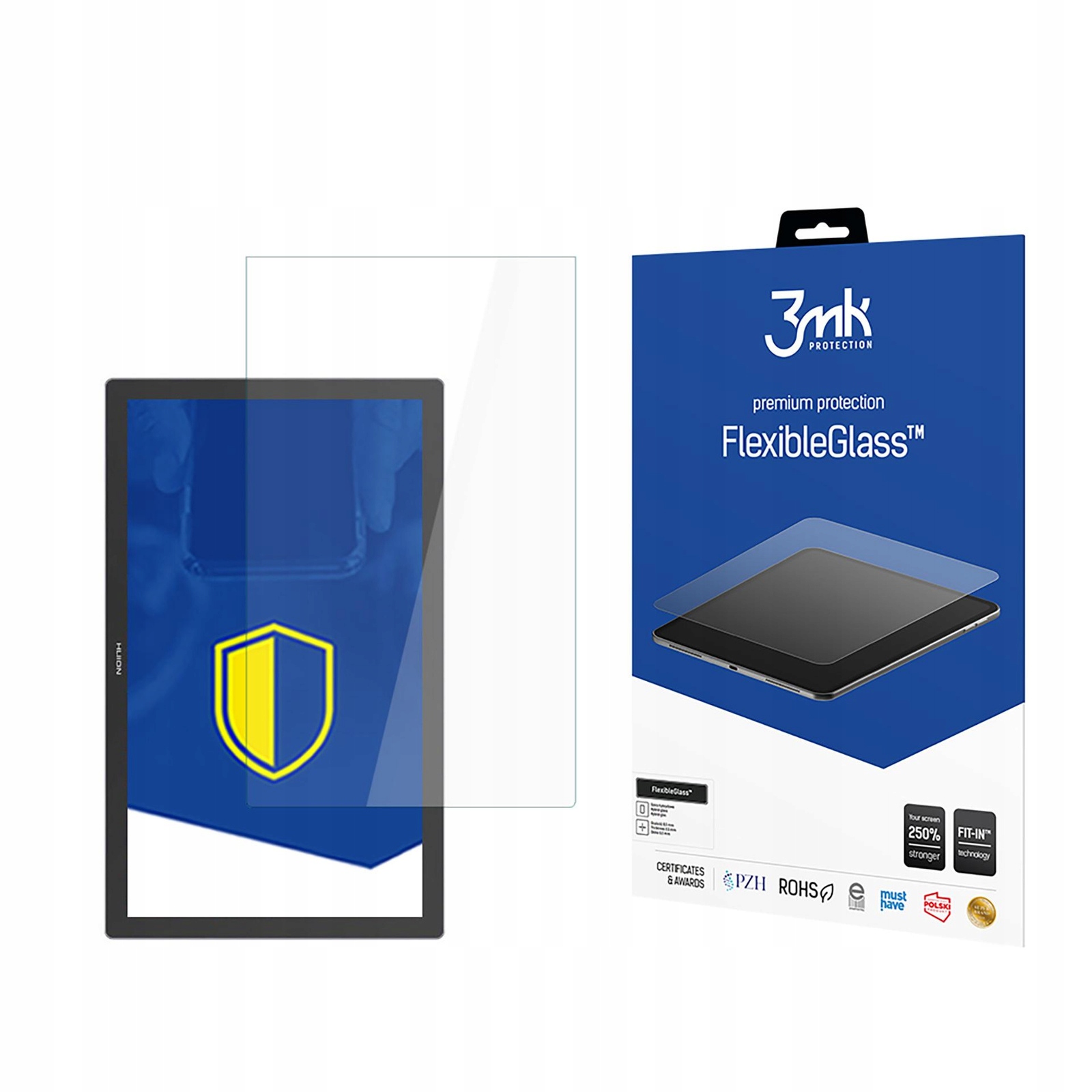 Hybridní Sklo pro Huion Kamvas Pro 19 až 21" 3mk FlexibleGlass