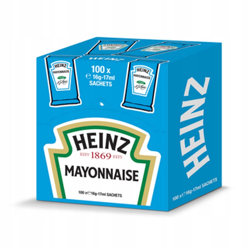 Levně Heinz majonézové sáčky 100 x 16 g 17 ml