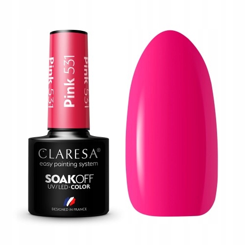 

Claresa Lakier Hybrydowy Pink nr531 5ml Hybryda