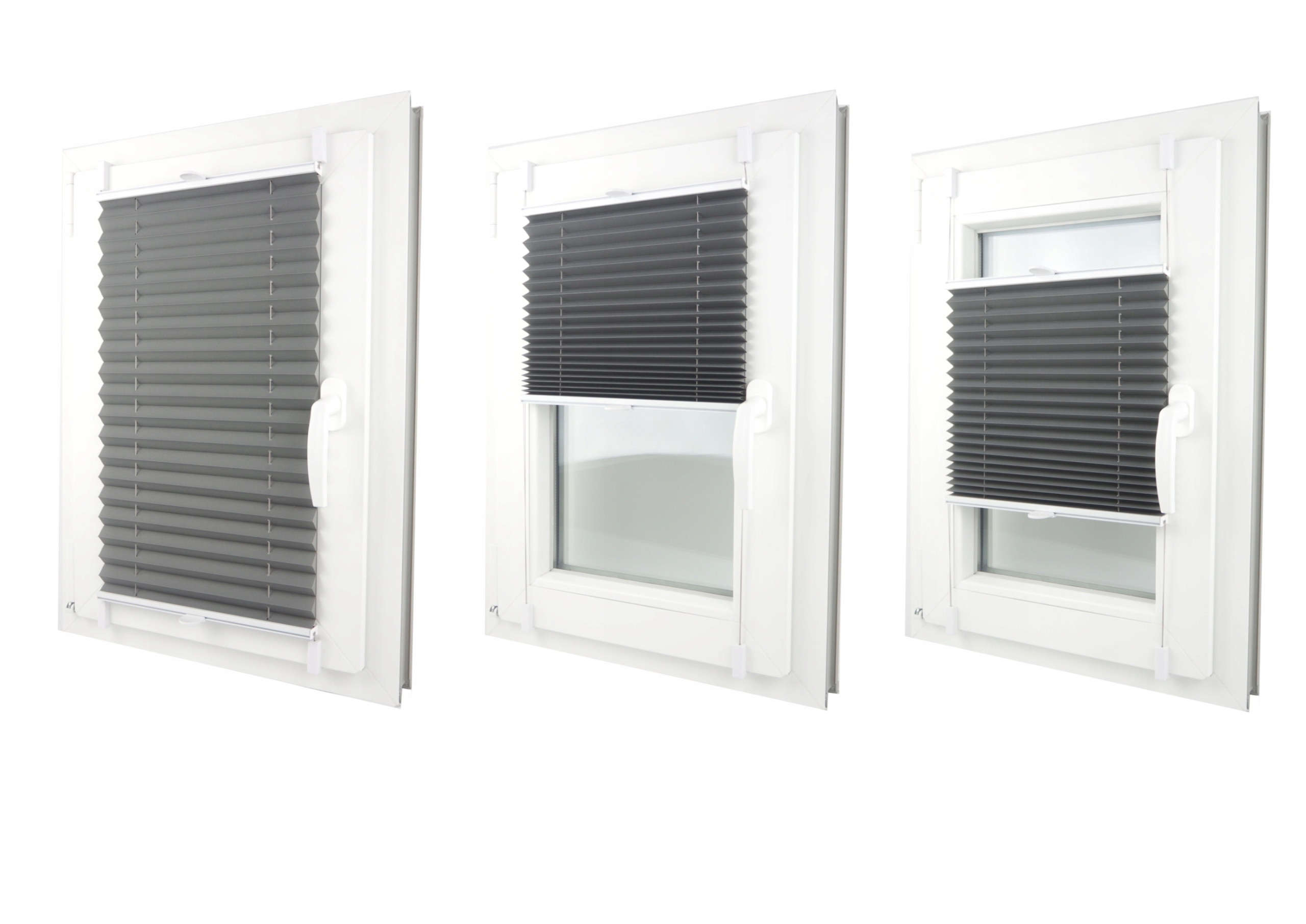 Plisa BEZINWAZYJNA Plisowana ROLETA LUX 122X150 Szerokość produktu 122 cm