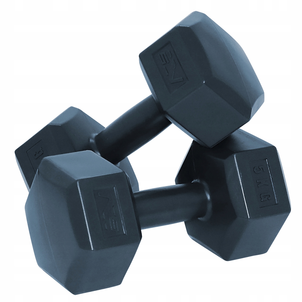 Hantle Biturmiczne Hantelki Zestaw Hantli 2x5 kg