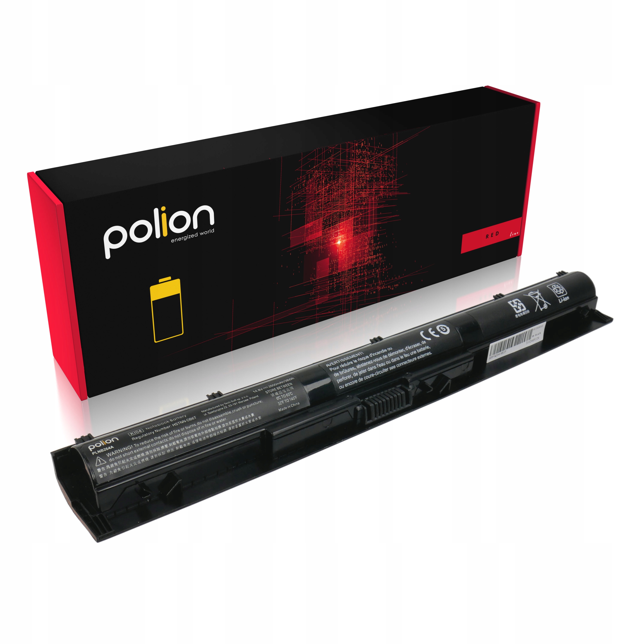 

Bateria KI04 do Hp Pavilion 15-AK 17-G 2600mAh