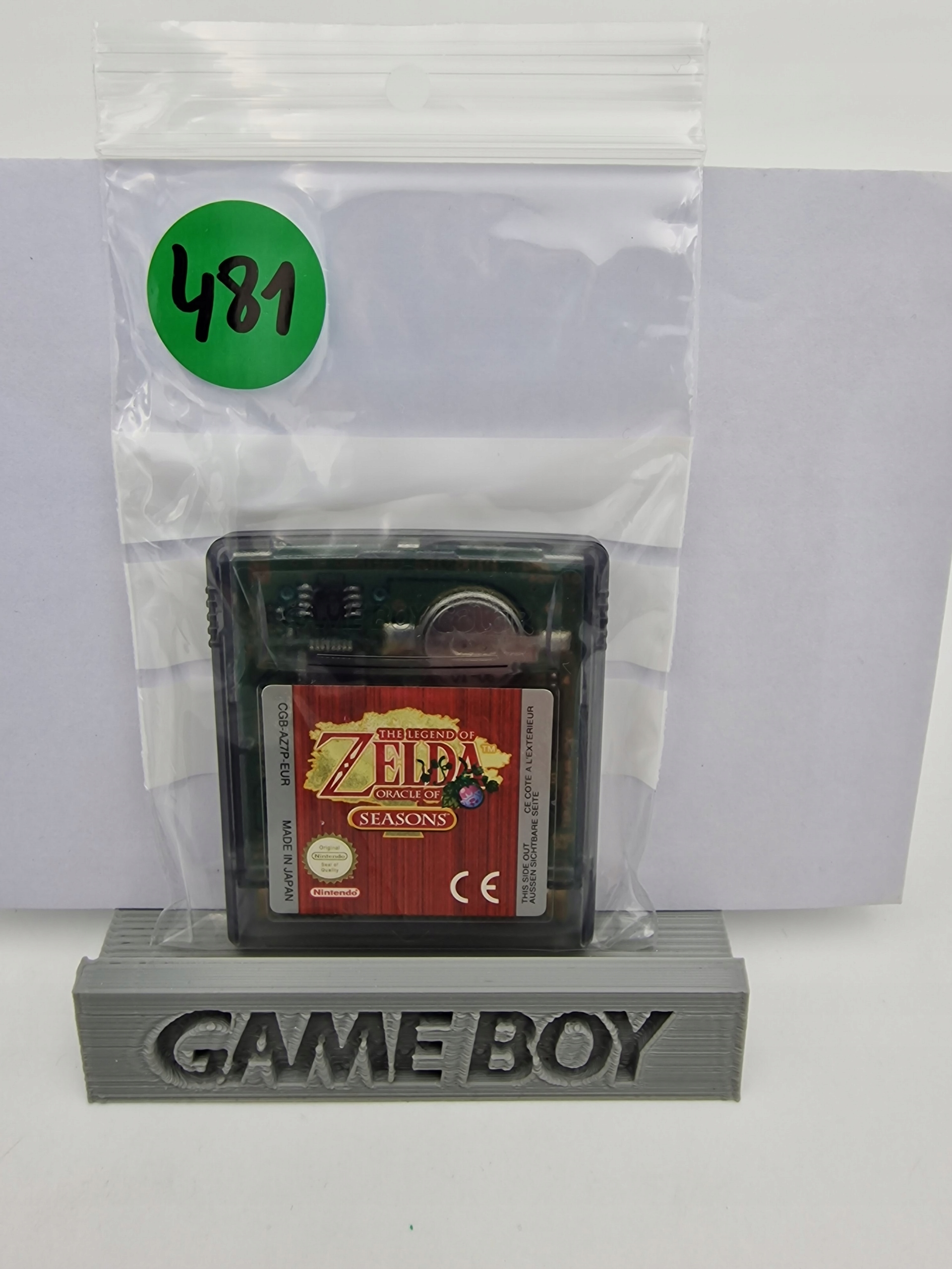 GAME BOY THE LEGEND OF ZELDA ORACLE OF SEASONS Producent Nintendo
